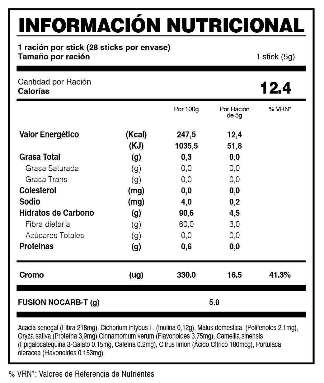 NOCARB-T DE FUXION (Regula el azúcar en sangre y ayuda a controlar el peso)