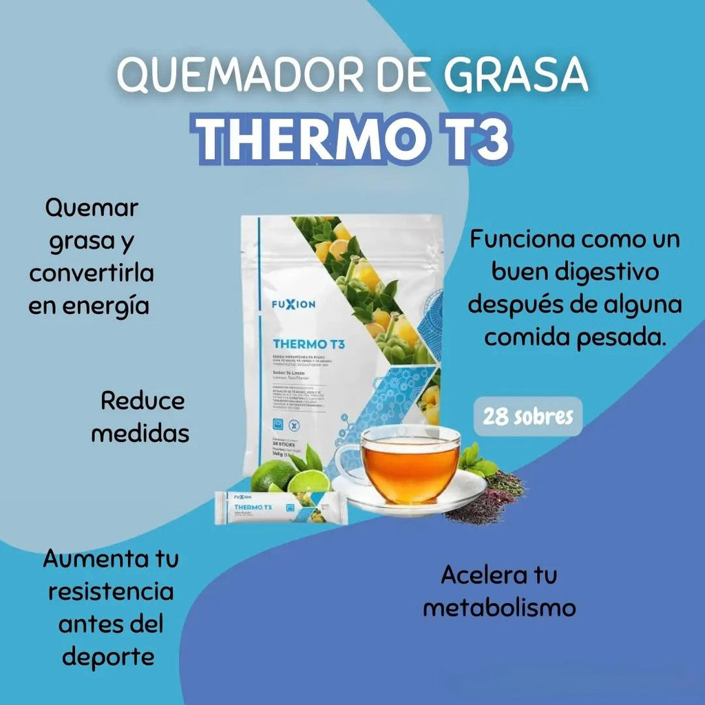THERMO T3 DE FUXION (Quema Grasa Natural)