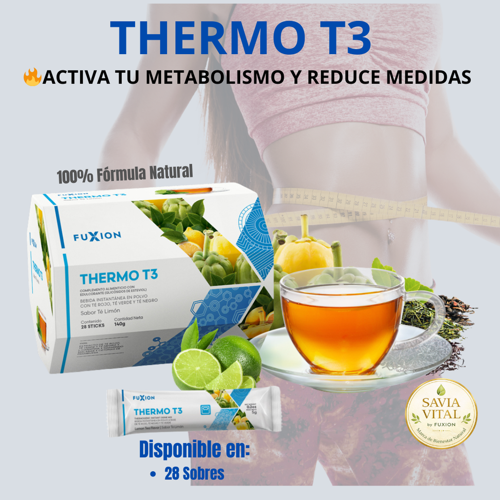 THERMO T3 DE FUXION (Quema Grasa Natural)