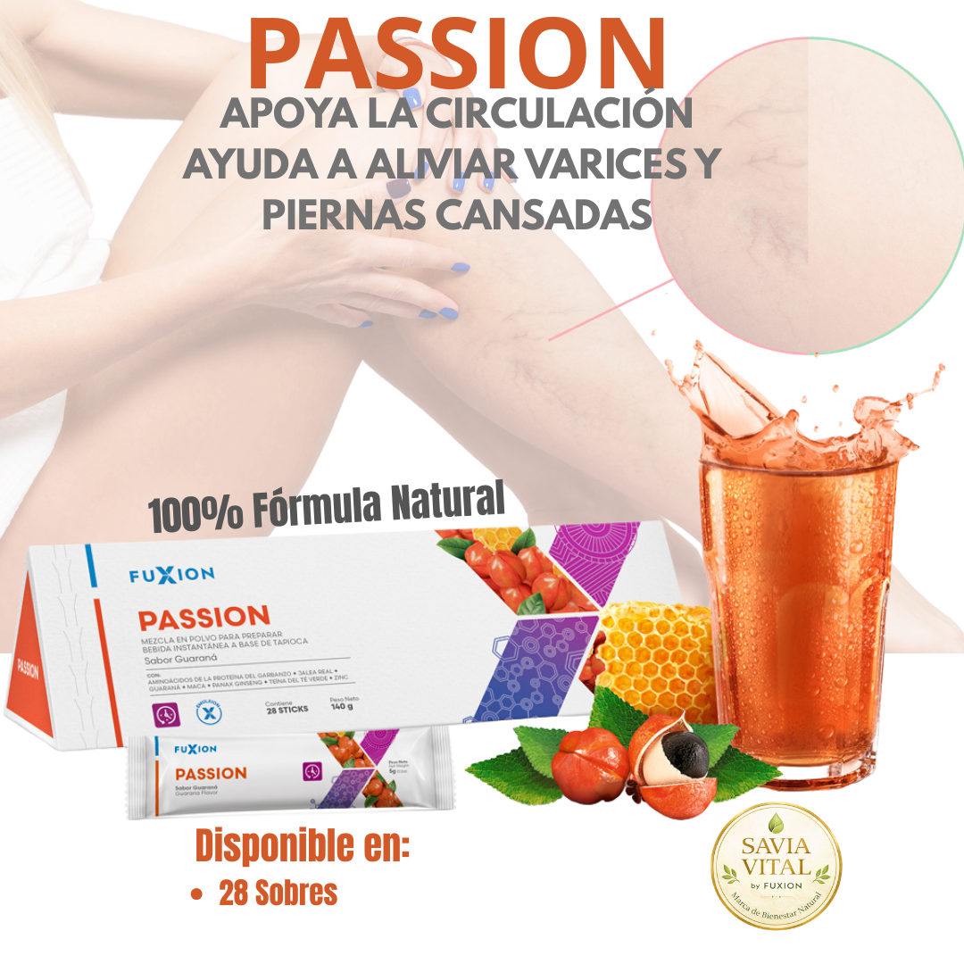PASSION DE FUXION (Vitalidad, Energía y Circulación en cada sorbo)