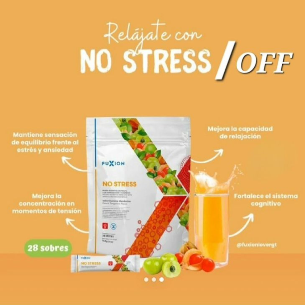 NO STRESS DE FUXION (Positivo, Relajado y Enfocado)