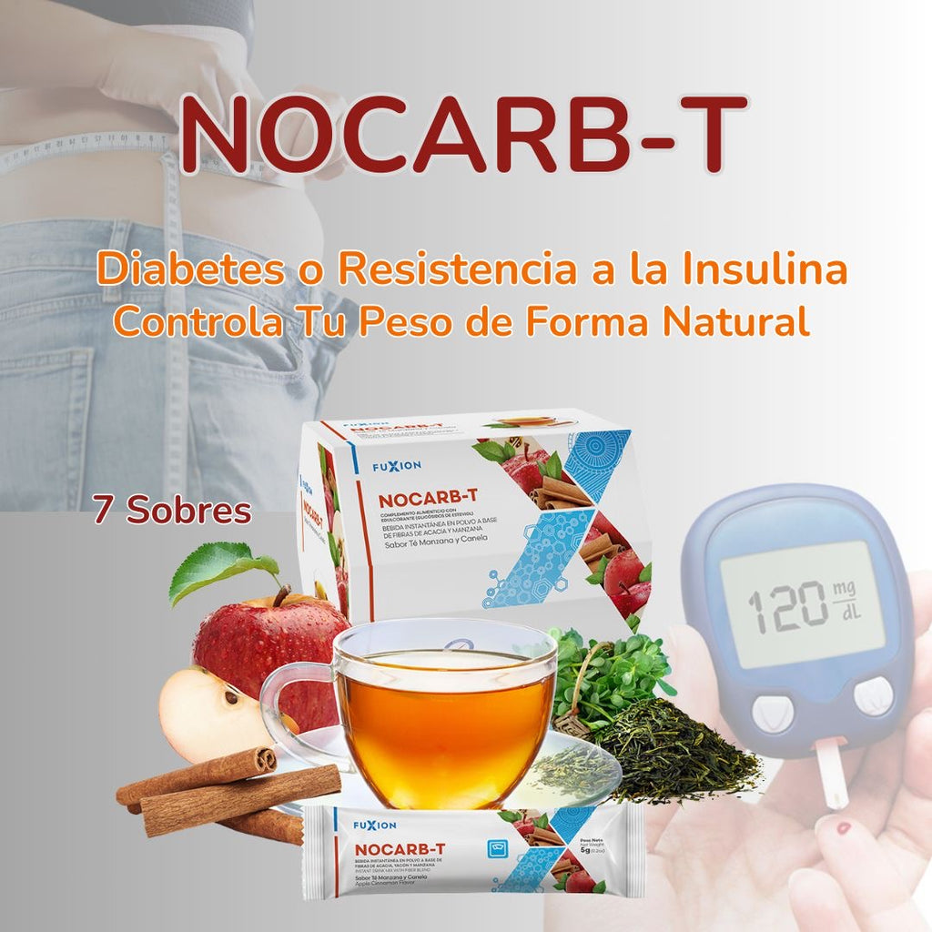 NOCARB-T DE FUXION (Regula el azúcar en sangre y ayuda a controlar el peso)